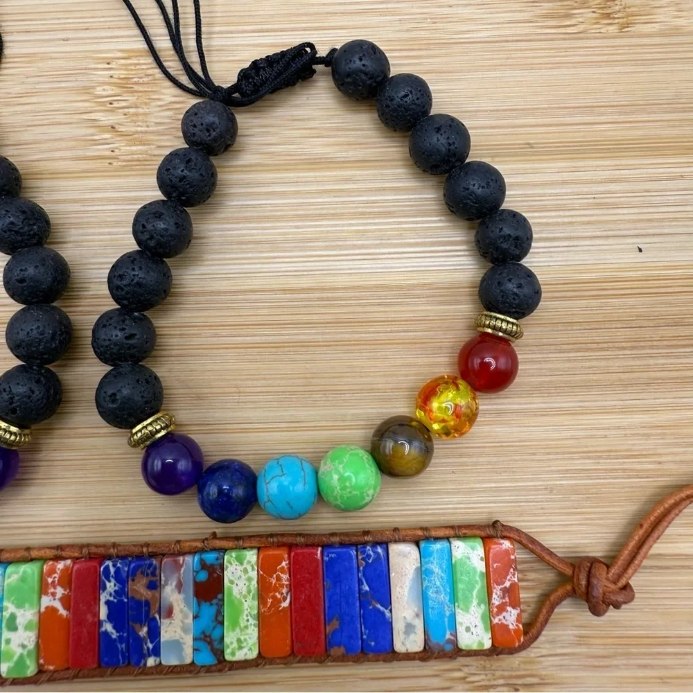 Colorful Boho Beaded Bracelets Set